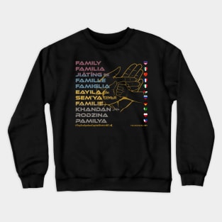 FAMILY: Say ¿Qué? Top Ten Spoken (Capital District NY) Crewneck Sweatshirt